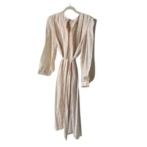 Vintage Neiman Marcus Pleated Belted Dress